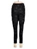 Ann Taylor LOFT Outlet Paisley Black Active Pants Size L - photo 2