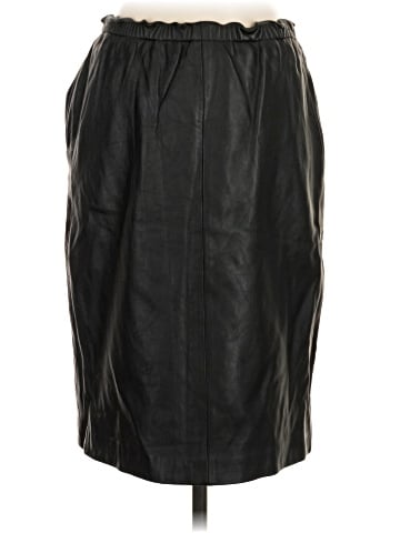 Jaclyn Smith Faux Leather Skirt (view 2)