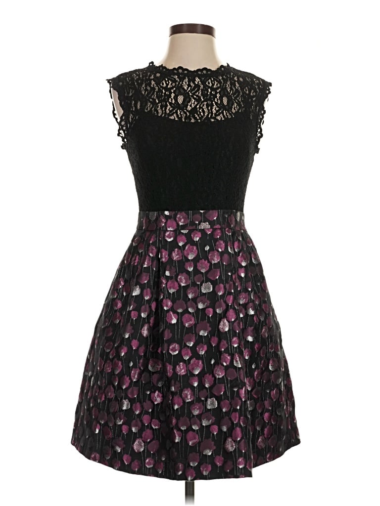 Pre-owned Cynthia Steffe Cocktail Dress In Black