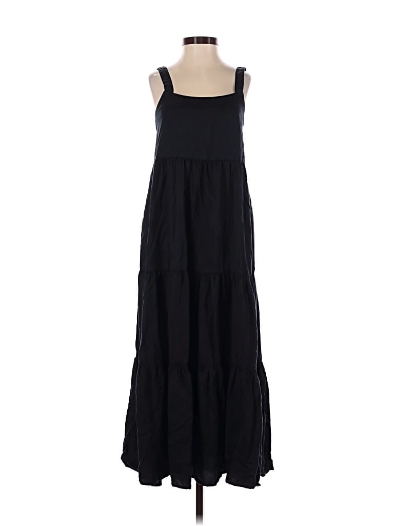 Pre-owned The Drop Casual Dress In Black