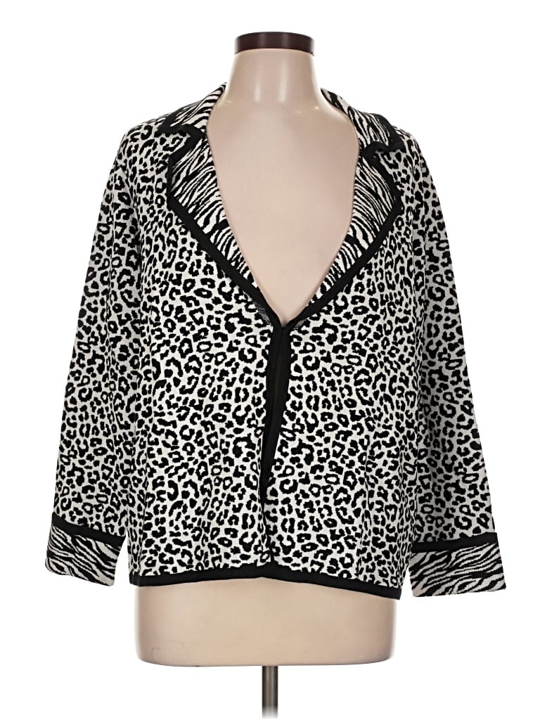 Chico's Cardigan Sweater In Black