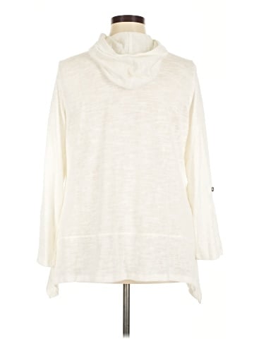 Style&Co 3/4 Sleeve Button-Down Shirt (view 2)