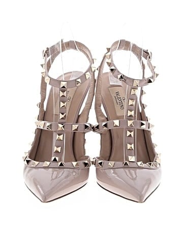 Valentino Garavani Patent Leather Rockstud Pumps (view 2)