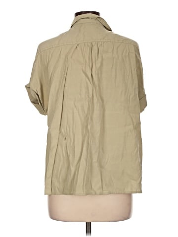 Max Studio Short Sleeve Button-Down Shirt (view 2)