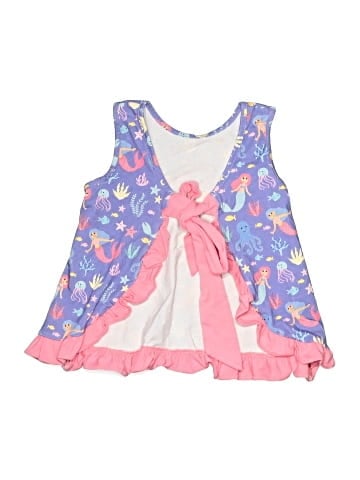Stitchy Fish Sleeveless Blouse (view 2)
