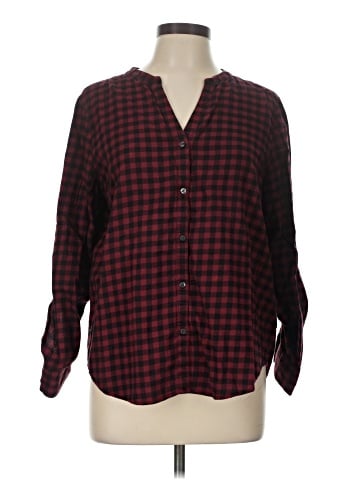 CALVIN KLEIN JEANS Long Sleeve Blouse (view 1)