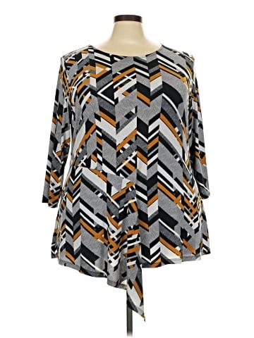 Alfani 3/4 Sleeve Blouse (view 1)