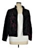 DressBarn Floral Black Jacket Size 16 - photo 1