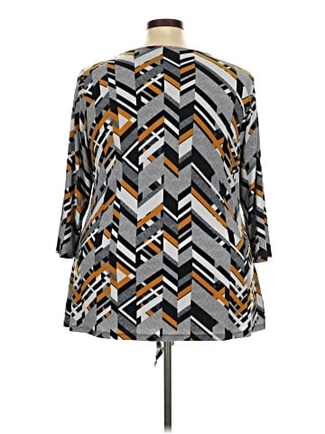 Alfani 3/4 Sleeve Blouse (view 2)