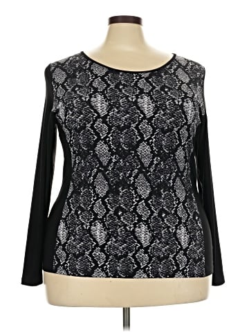 Peter Nygard Long Sleeve Top (view 1)