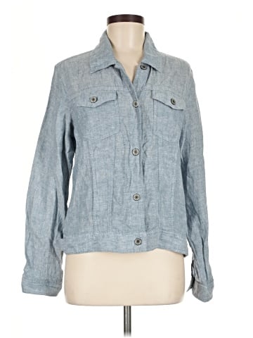 Jones & Co Long Sleeve Button-Down Shirt (view 1)