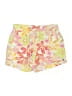 Roxy Floral Yellow Shorts Size 10 - photo 1
