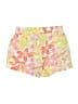 Roxy Floral Yellow Shorts Size 10 - photo 2