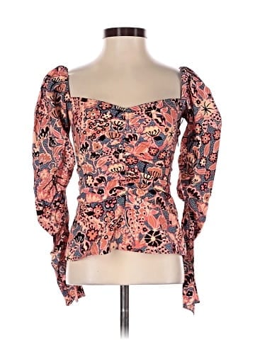 A.L.C. 3/4 Sleeve Blouse (view 1)