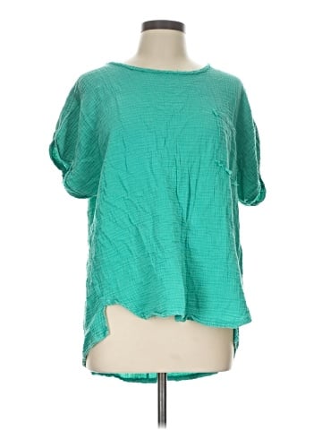 Easel Short Sleeve Blouse (view 1)