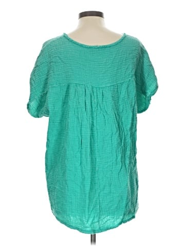 Easel Short Sleeve Blouse (view 2)