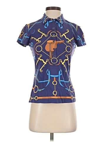 J. McLaughlin Short Sleeve Blouse (view 1)