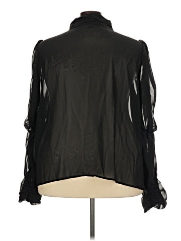 ELOQUII Long Sleeve Blouse (view 2)