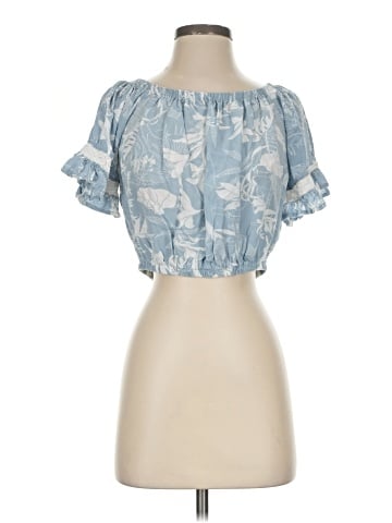 Surf Gypsy Short Sleeve Blouse (view 1)