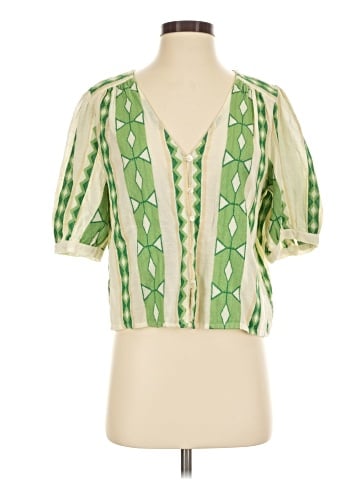 Velvet by Graham & Spencer Short Sleeve Blouse (view 1)