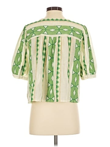 Velvet by Graham & Spencer Short Sleeve Blouse (view 2)