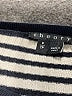 Theory 100% Wool Stripes Ivory Wool Pullover Sweater Size P (petite) - photo 7