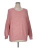 Terra & Sky Pink Pullover Sweater Size 1X - photo 1
