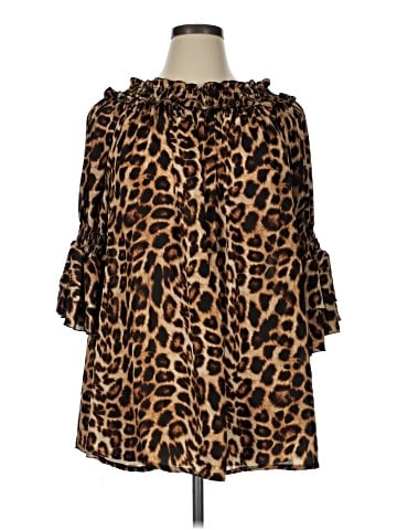 Touch Me 3/4 Sleeve Blouse (view 1)