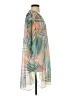 Democracy 100% Polyester Teal Kimono Size S - photo 4