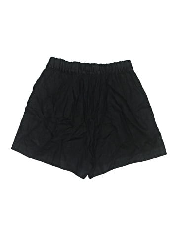 Madewell Clean Pull-On Shorts in 100% Linen (view 2)