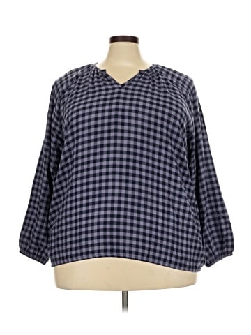 Maurices 3/4 Sleeve Blouse (view 1)