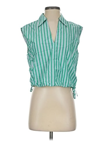 Southern Tide Short Sleeve Blouse (view 1)