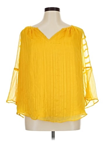 Jennifer Lopez 3/4 Sleeve Blouse (view 1)
