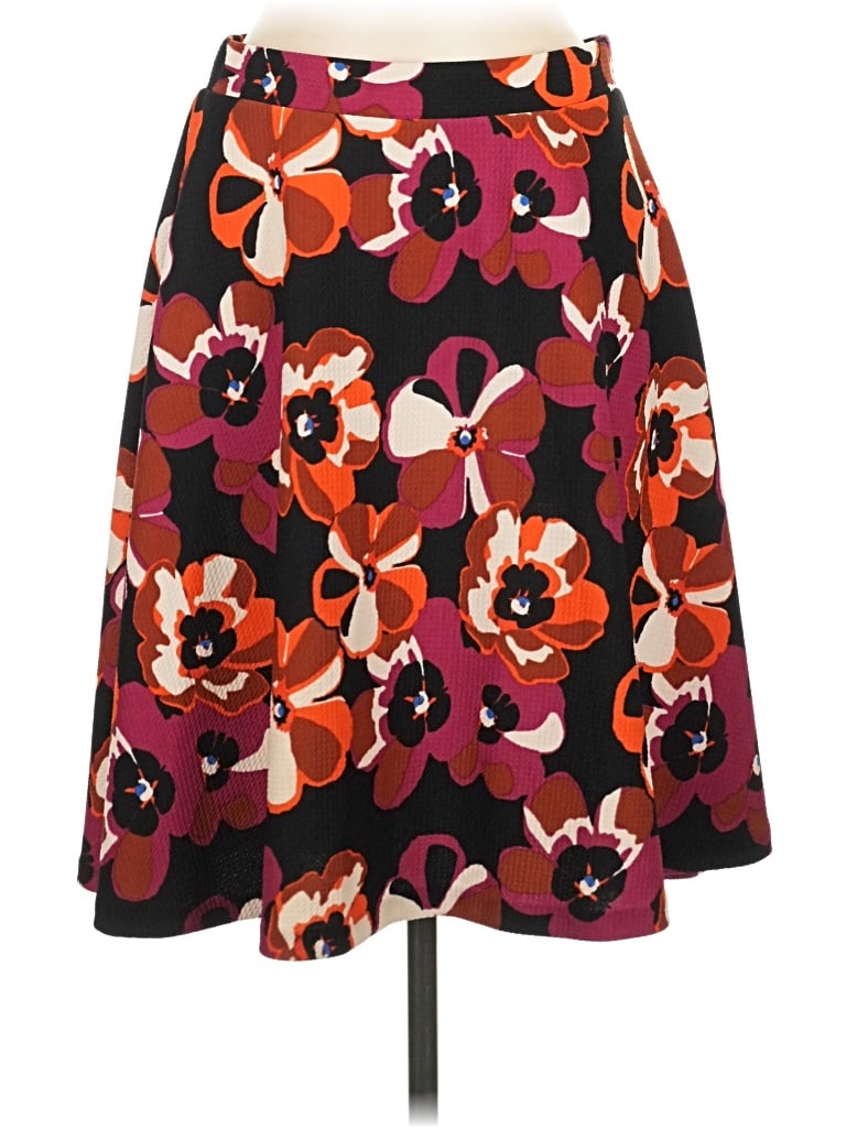 Pre-owned Eci Casual Skirt In Burgundy
