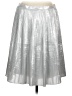 Talbots Metallic Silver Formal Skirt Size 8 Petite - photo 1