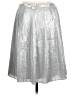 Talbots Metallic Silver Formal Skirt Size 8 Petite - photo 2