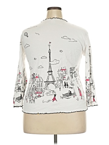 Jess & Jane 3/4 Sleeve T-Shirt (view 2)