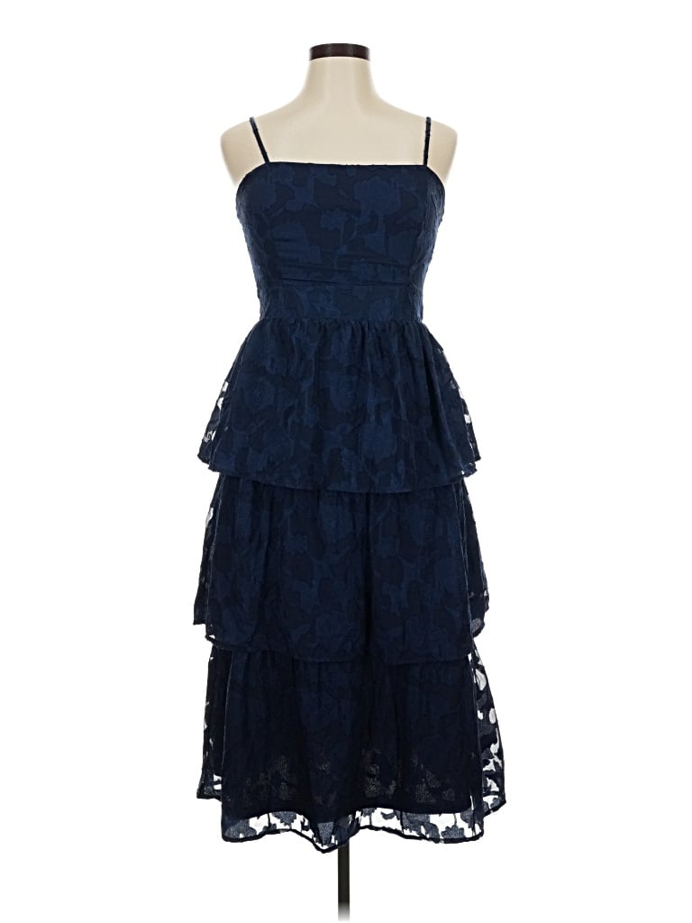 Pre-owned Lulus Cocktail Dress In Blue