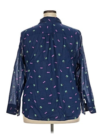 Talbots Long Sleeve Button-Down Shirt (view 2)