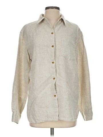 Athleta Long Sleeve Button-Down Shirt (view 1)