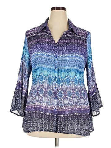 Fashion Bug 3/4 Sleeve Blouse (view 1)