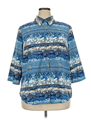 Allison Daley 3/4 Sleeve Blouse (view 1)