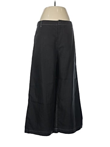 Madewell The Zoe Relaxed Wide Pant in 100% Linen (view 1)
