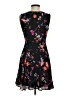 Express 100% Polyester Floral Black Cocktail Dress Size 2 - photo 2