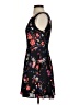 Express 100% Polyester Floral Black Cocktail Dress Size 2 - photo 5