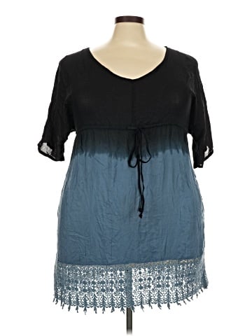 Swimsuits for all Short Sleeve Blouse (view 1)