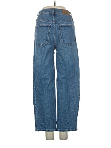 Madewell The Petite Perfect Vintage Wide-Leg Crop Jean in Cresslow Wash (view 2)
