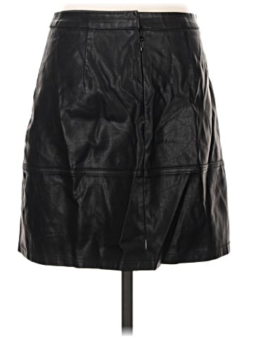 New Look Faux Leather Skirt (view 2)