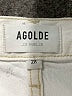 AGOLDE 100% Cotton Solid Gray Jeans Size 28 waist - photo 4