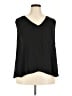 Worthington 100% Polyester Black 3/4 Sleeve Top Size 3X - photo 1